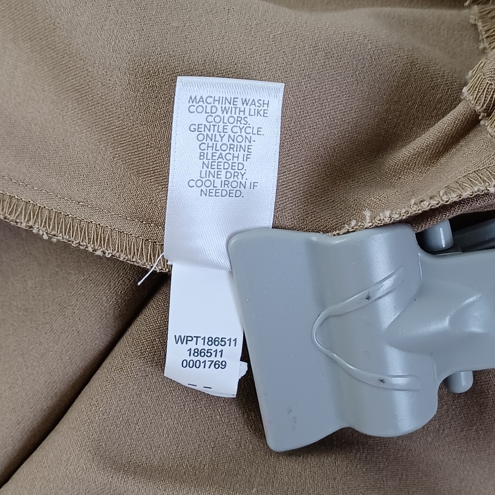 J Jill Precision Stretch Pant Size 16 Woemn Minimalist Cotton Blend In Tobacco - Picture 12 of 12